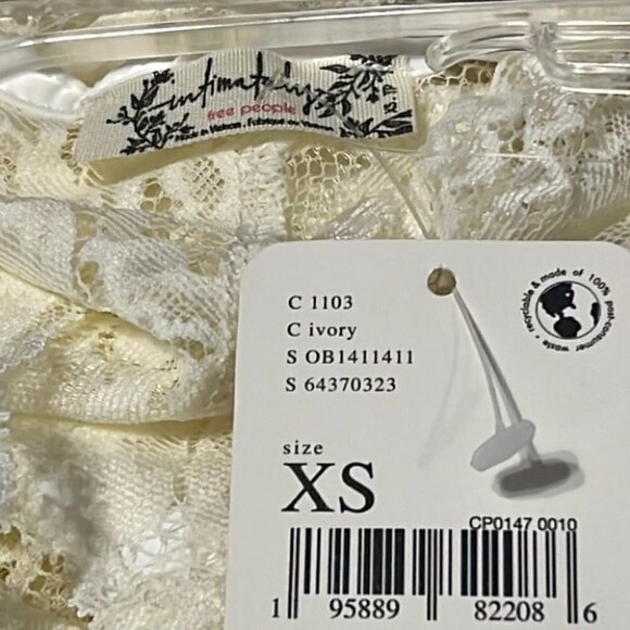 intimately FP Ivory Midnight Hour Lace  Bodysuit size XSmall - Picture 9 of 12